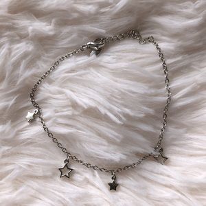 Small Silver Star Bracelet